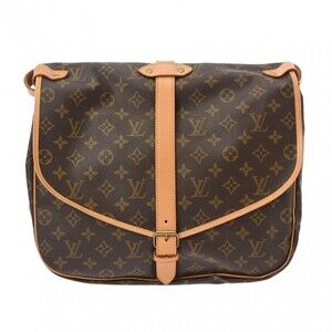 Louis Vuitton Monogram Saumur Brown Canvas Shoulder Bag